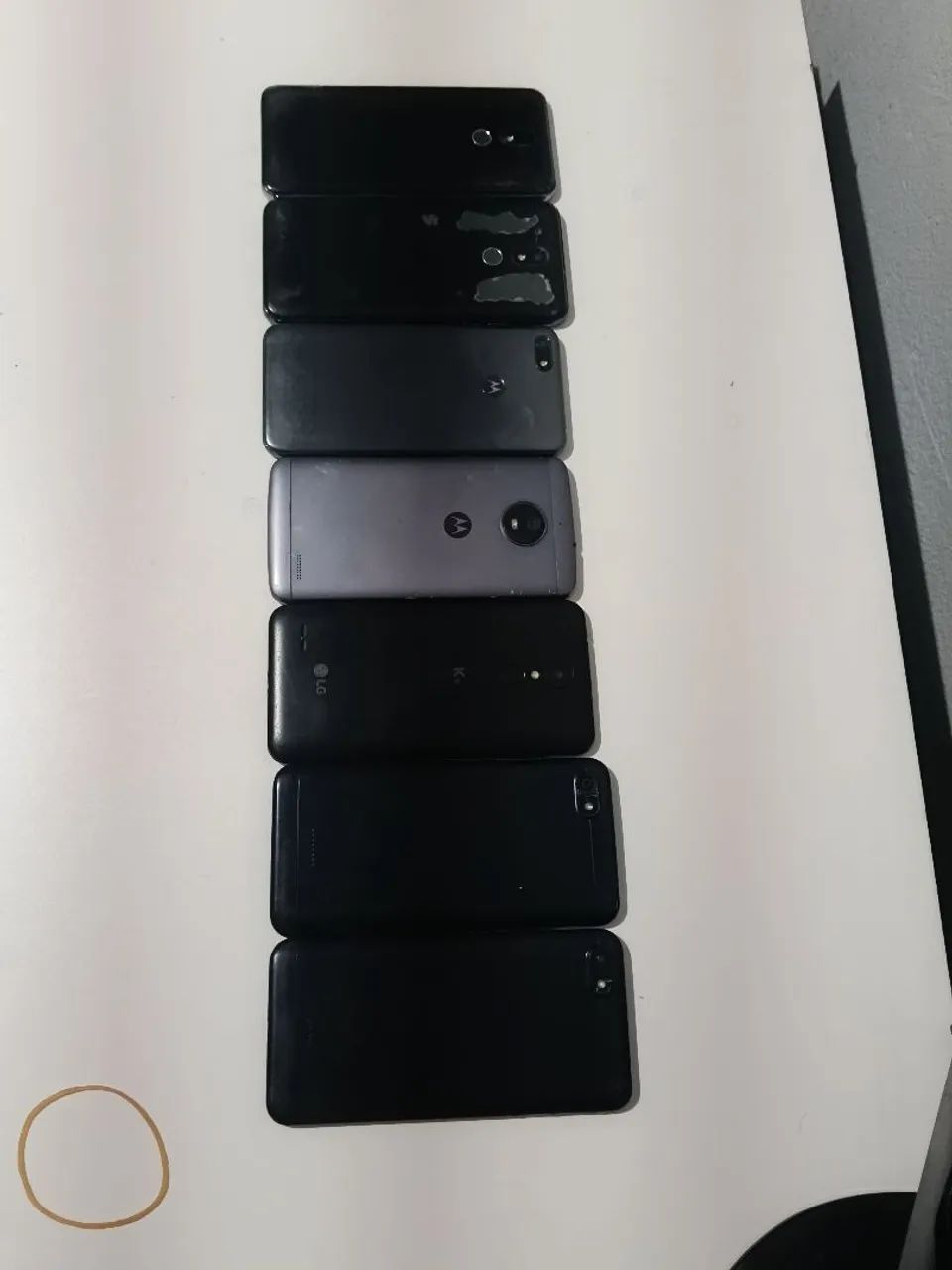 Lote de Celular usado com tela trincada  - Foto 2