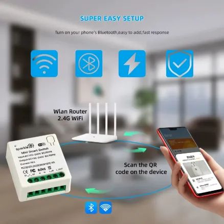 Mini interruptor Inteligente Matter Wi-fi - Foto 3