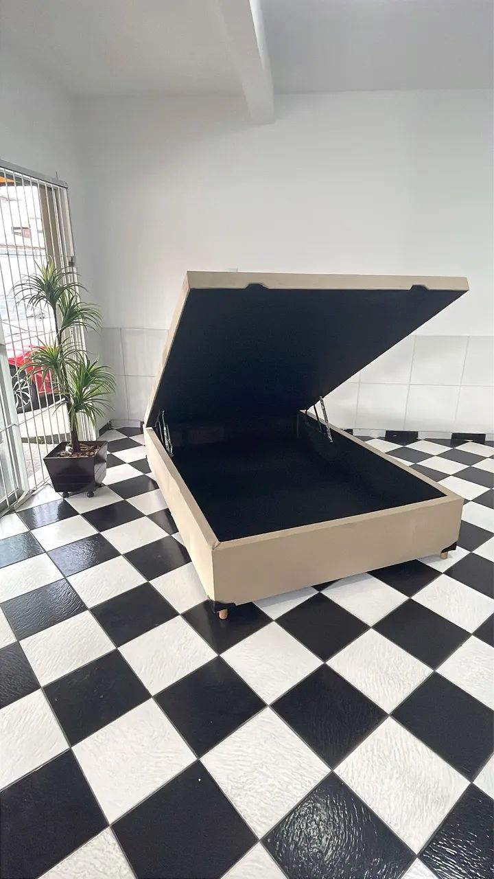 Base box baú. Casal nova  - Foto 3