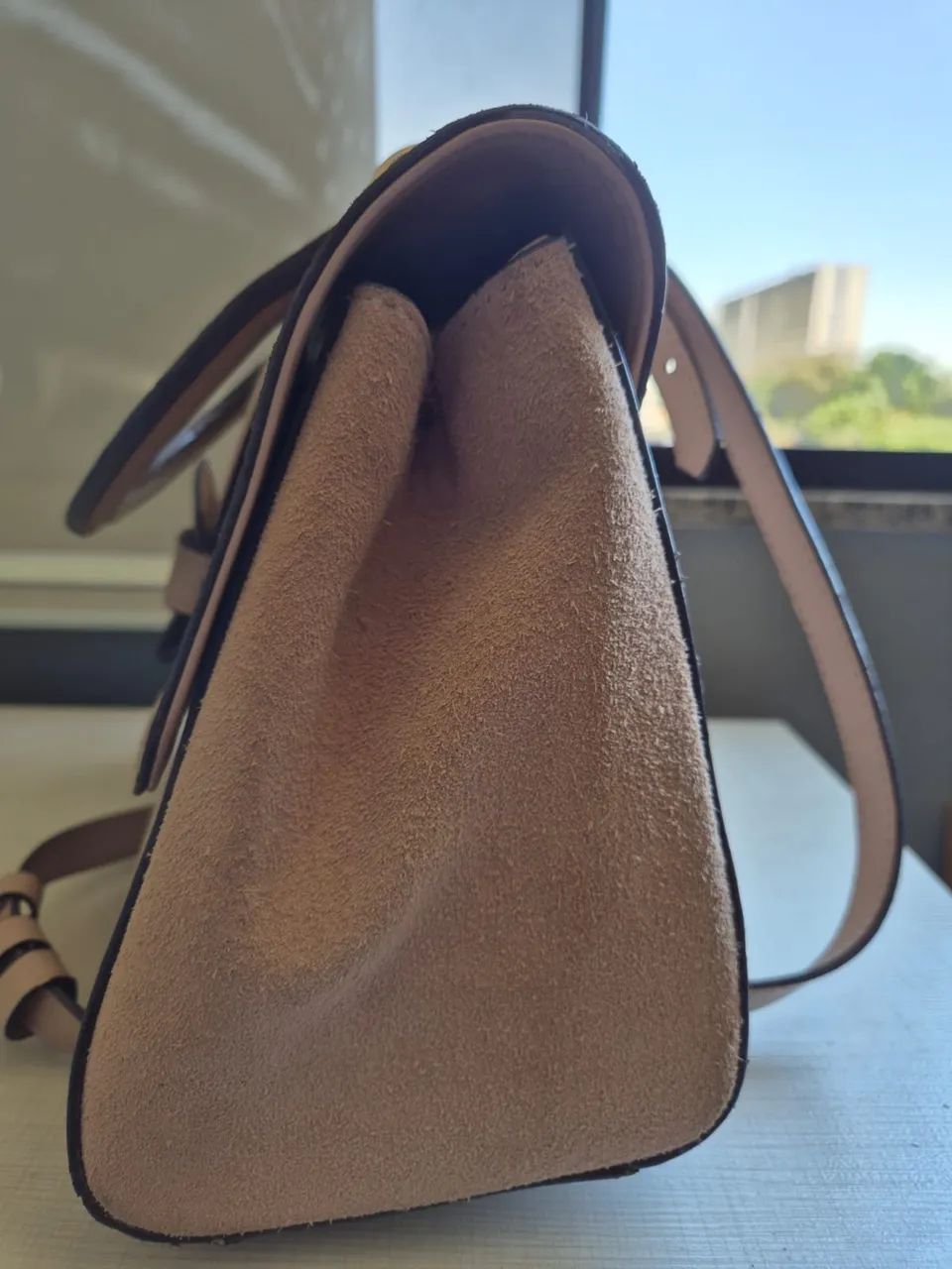 Bolsa Arezzo - Couro Nude - Foto 4