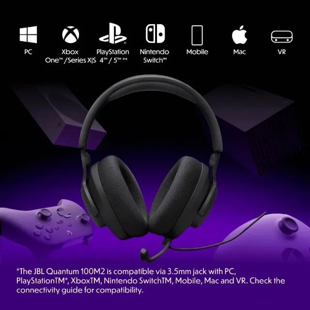 Headset JBL quantum 100 m2 lacrado - Foto 4