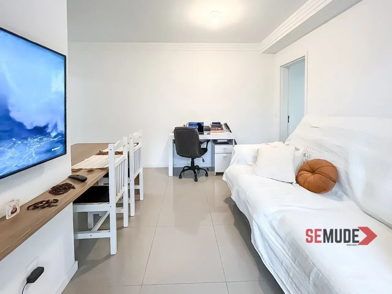Apartamento 2 dormitórios 2 vagas próximo a UFSC - Foto 4
