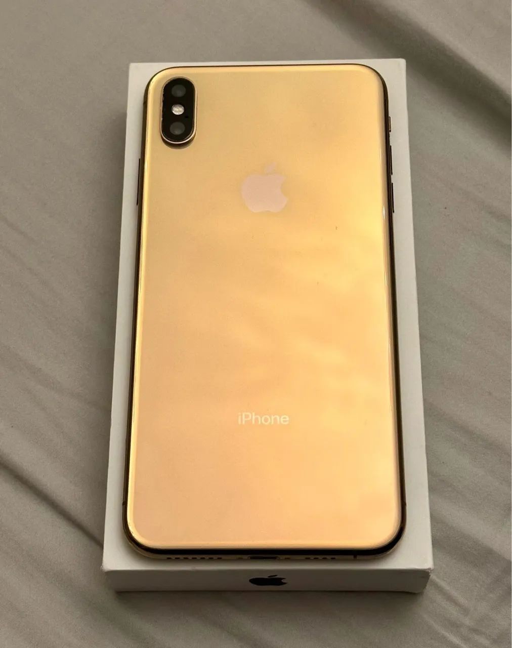 iPhone XSゴールド iPhone XS 64GB Gold Apple Camera dupla Usado estado excelente