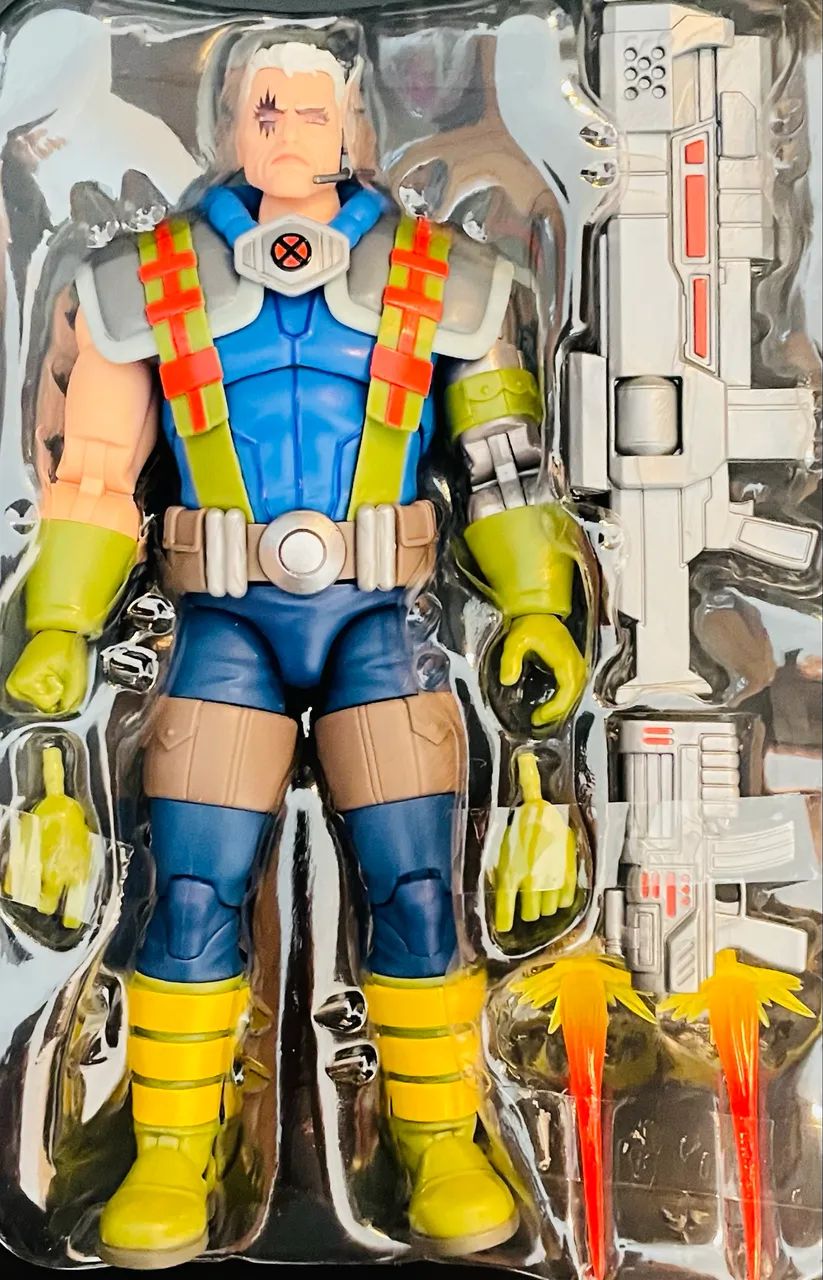Marvel Legends Cable da série animada dos X-MEN / x-force / novos mutantes rob liefeld