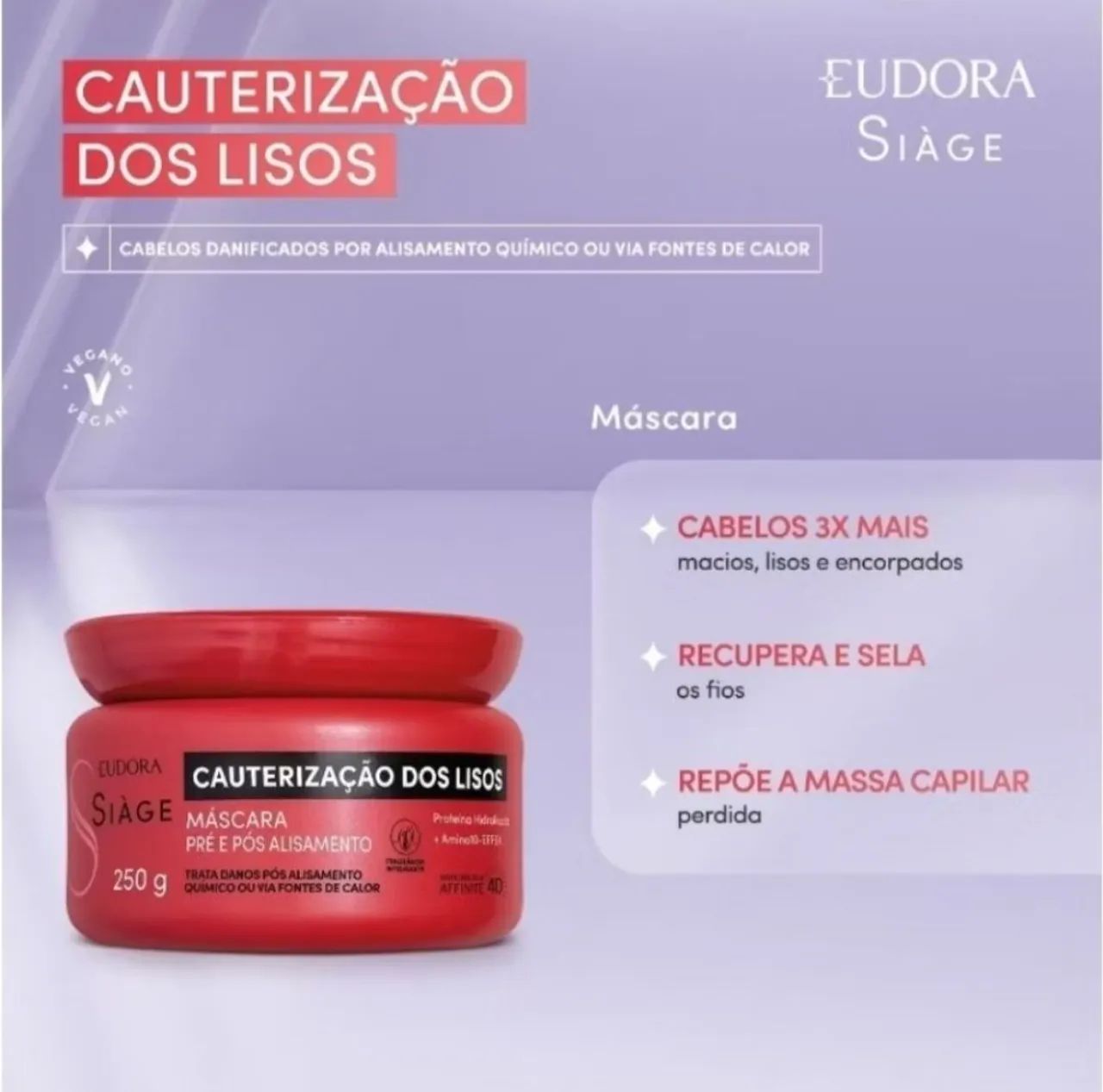 Máscara Eudora Siage  - Foto 3