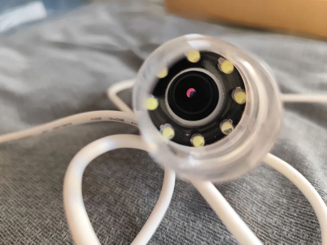 Microscópio Digital USB c/ LED e Suporte Acrílico (PC/Notebook) - Foto 5