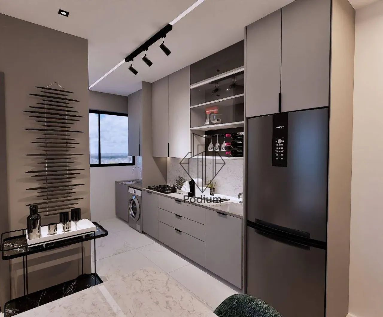 Apartamentos com varanda / sacada gourmet a 400m da praia de Intermares - AP2076 - Foto 5