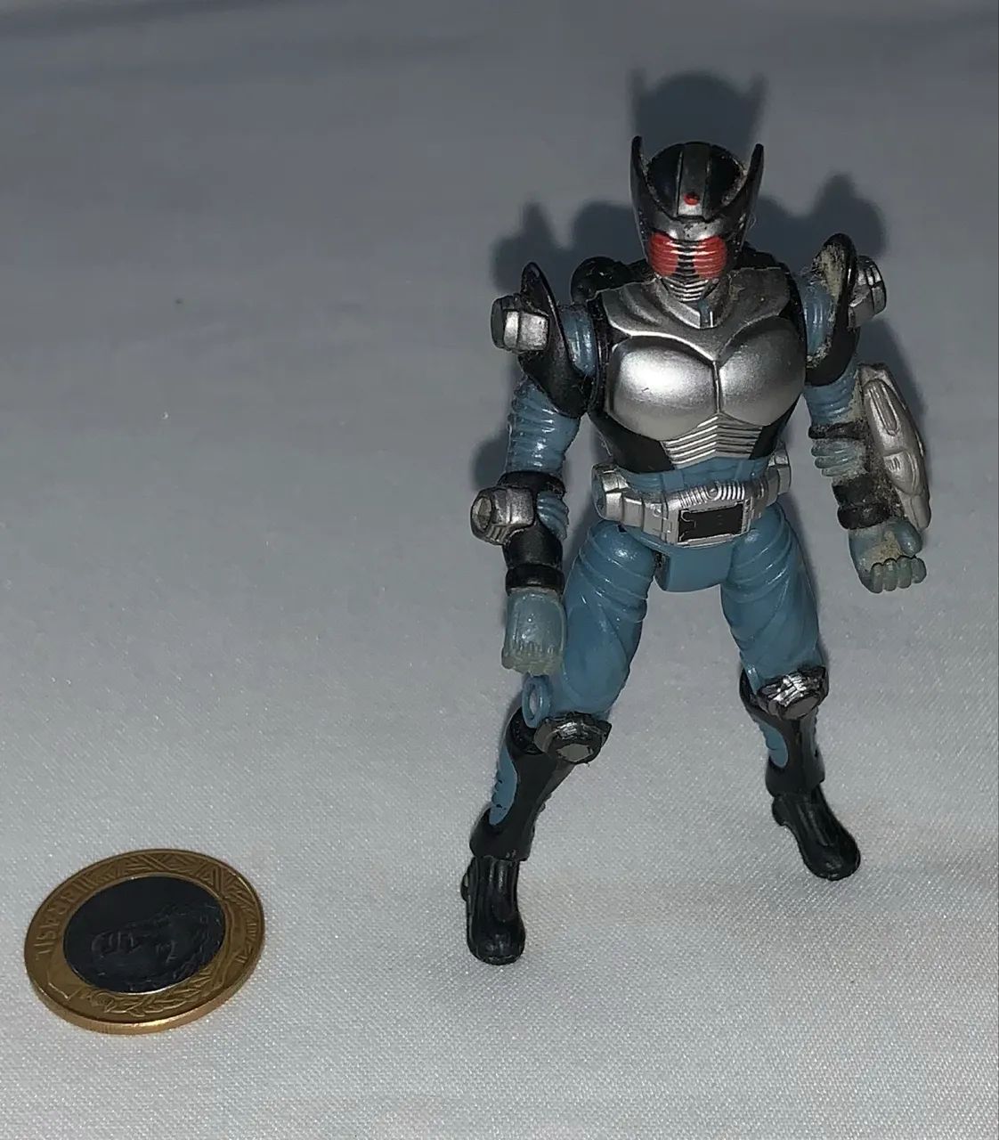 Boneco Kamen Rider Torque Dragon Knight 10cm Bandai raro 