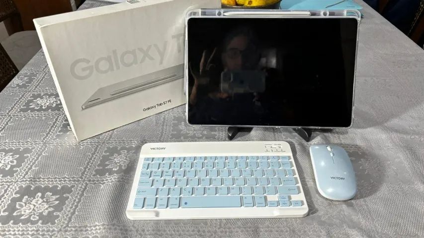 Tablet Samsung Galaxy Tab S7 Fe 6g/128gb S Pen + Acessórios - Foto 5