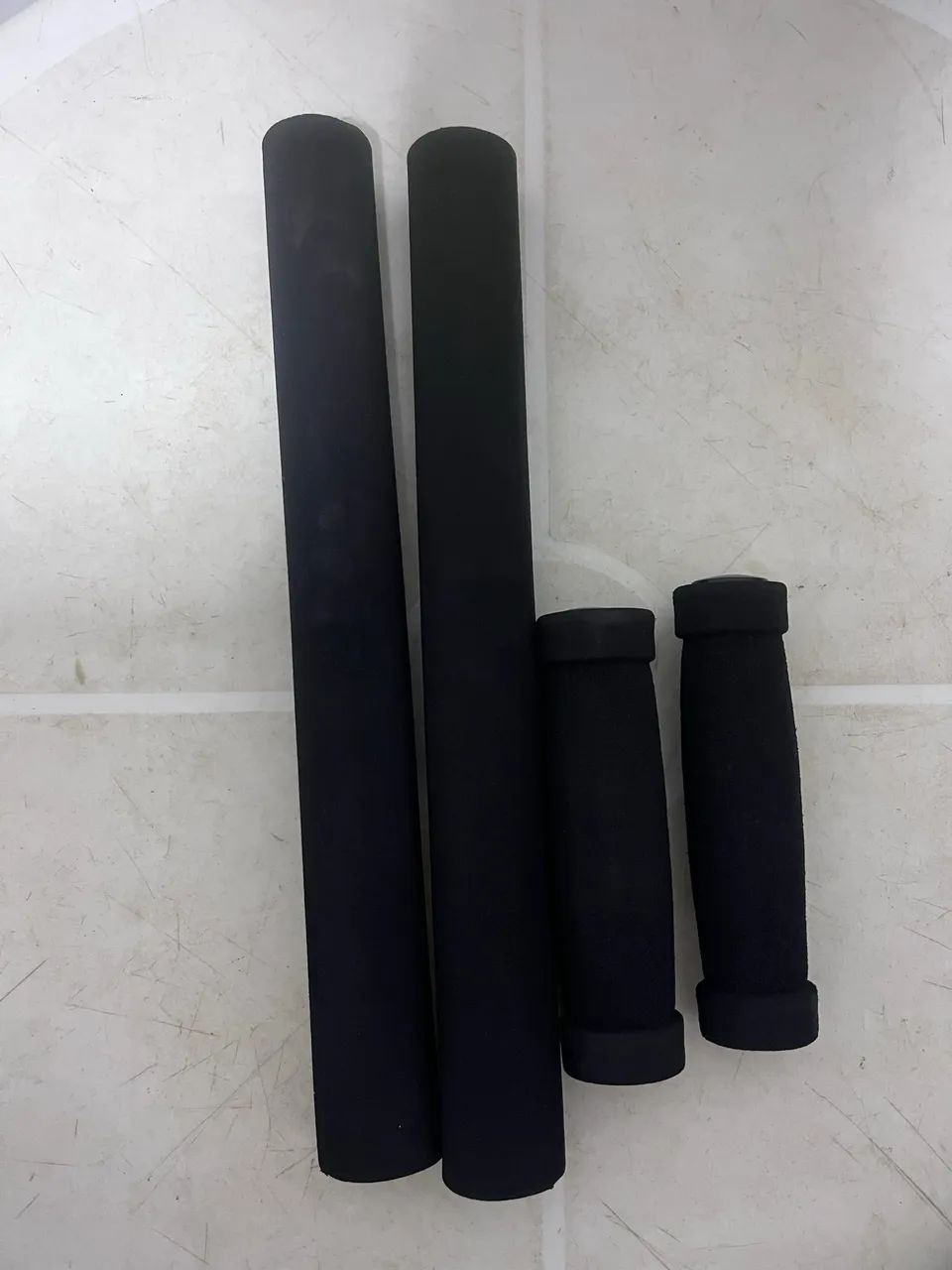 Guidão e espumas para bicicleta 