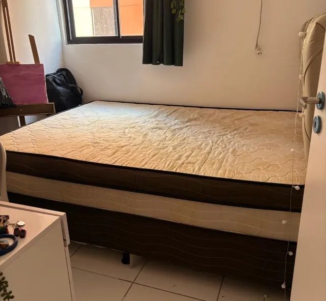 Cama BOX Casal Espuma
