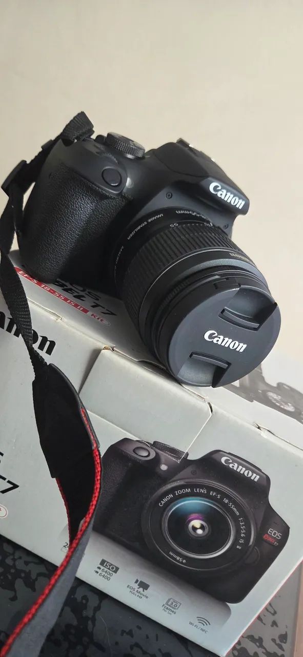 Câmera fotográfica Canon EOS Rebel T7  - Foto 4