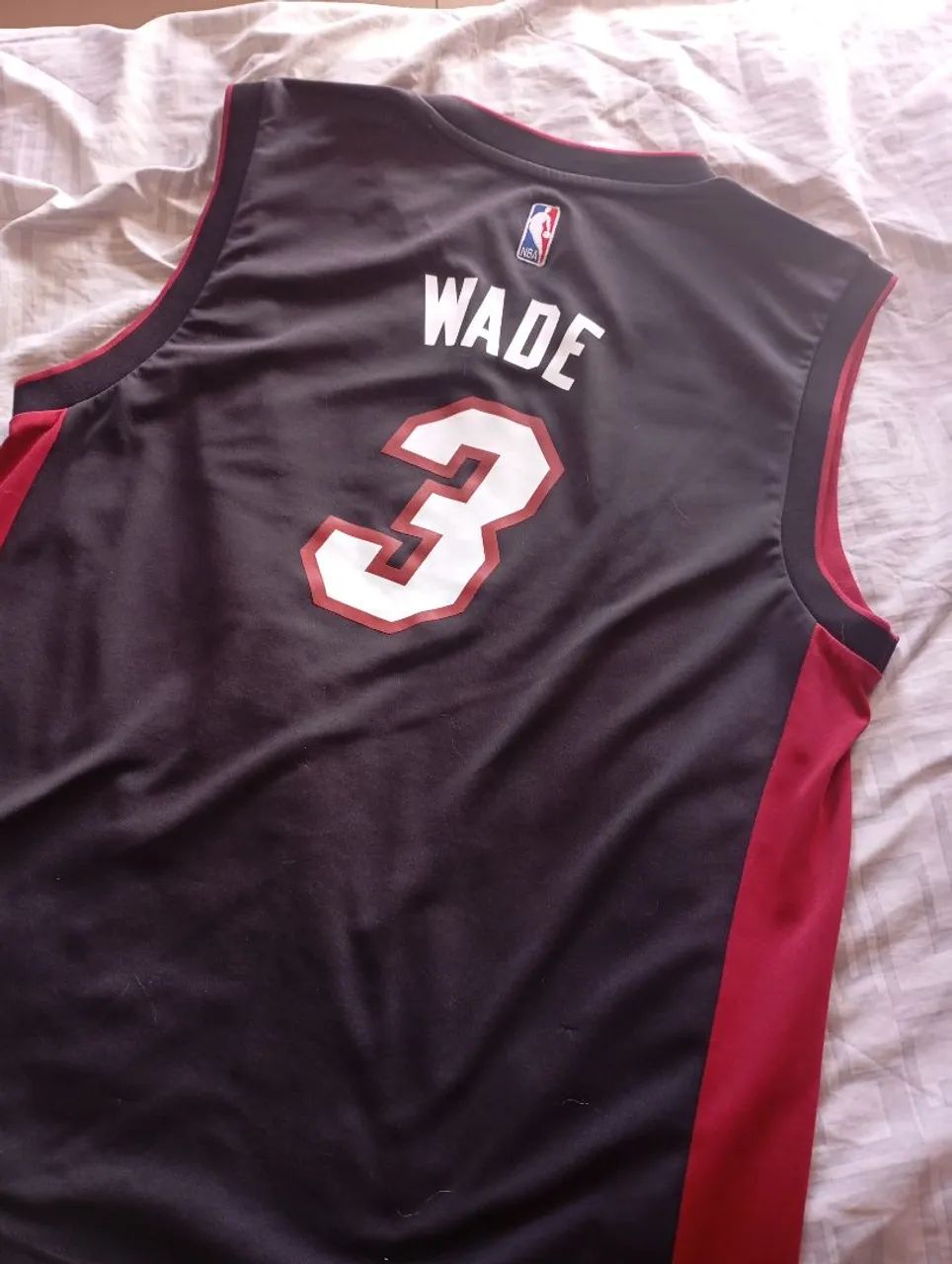 Regata basquete Miami Heat Dwayne Wade - Foto 4