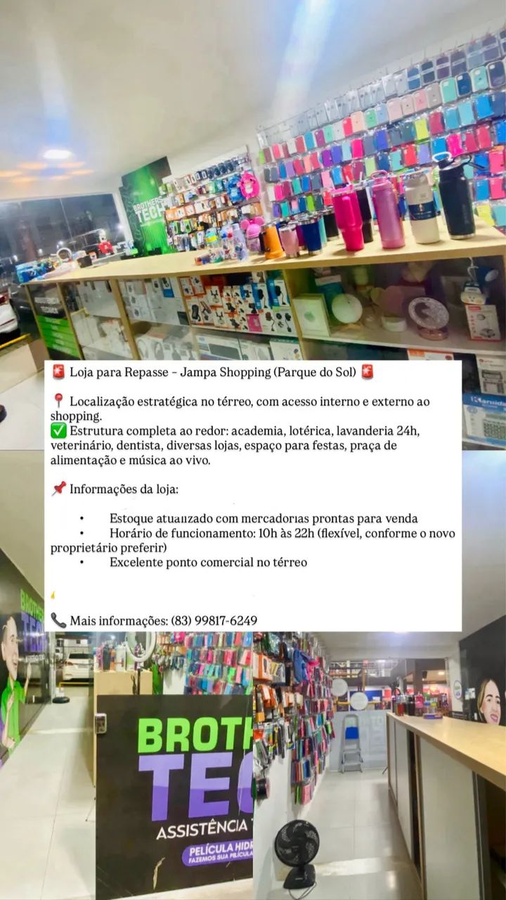 Repasse loja assistência técnica 