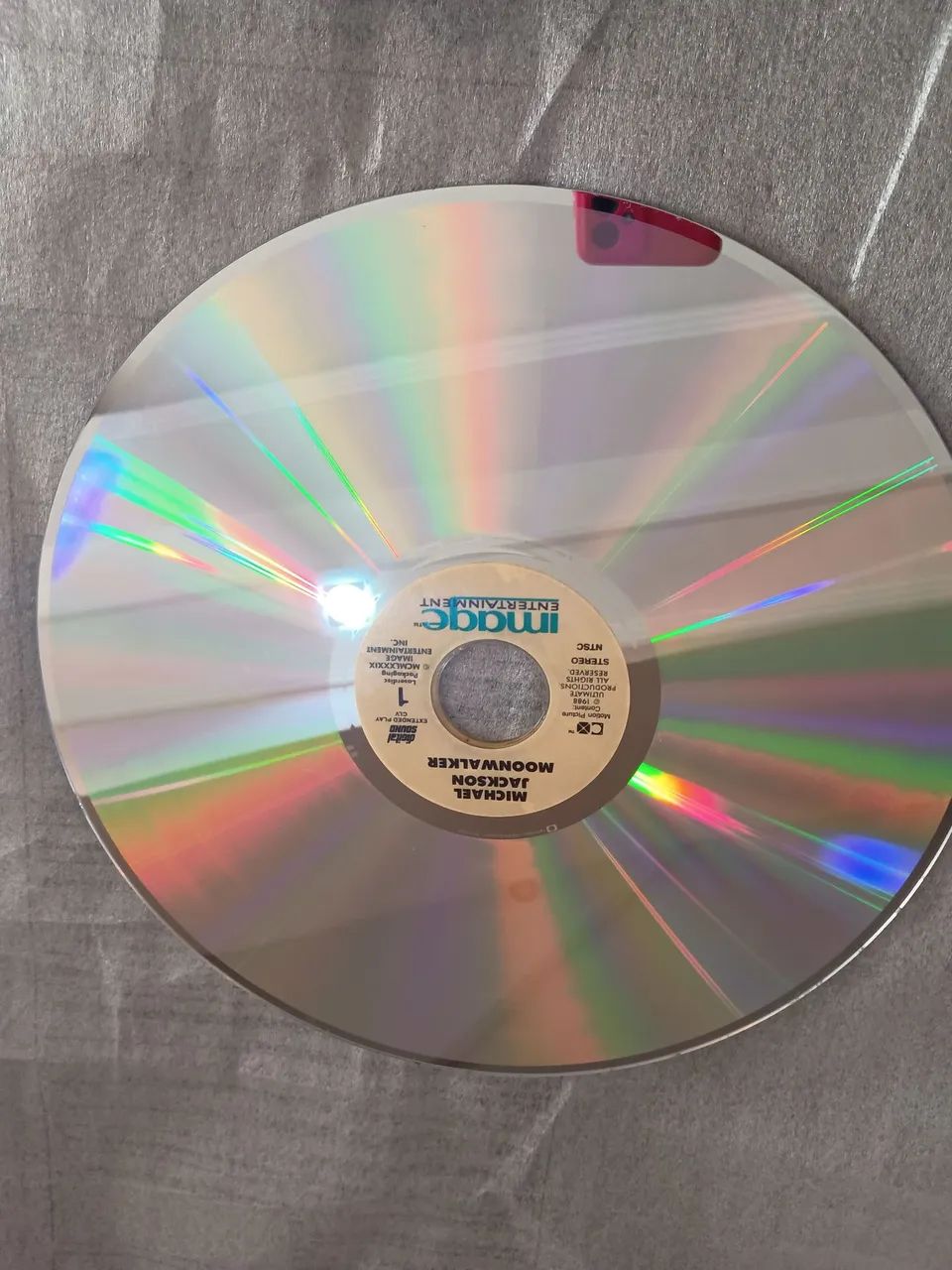 Michael Jackson Laser Disc Moon Walker ! - Foto 2
