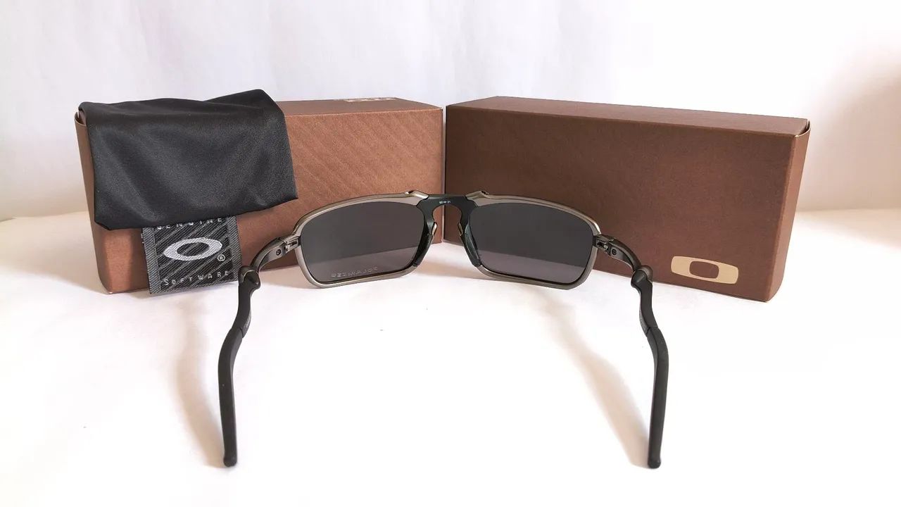 ÓCULOS DE SOL OAKLEY BADMAN PRETO  - Foto 2