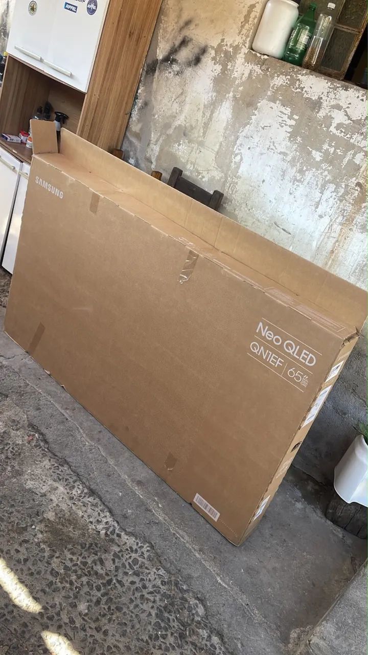Caixa de papelão para TV 65 polegadas  - Foto 2