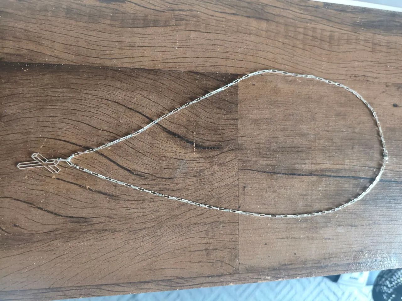 Cordão de Prata + Pingente masculino 70CM - Foto 4