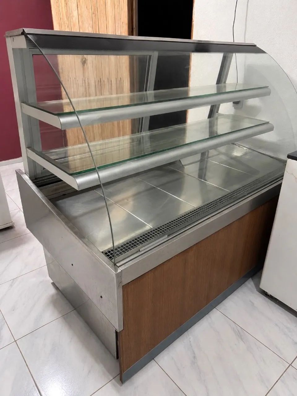 Vitrine expositora gelada 
