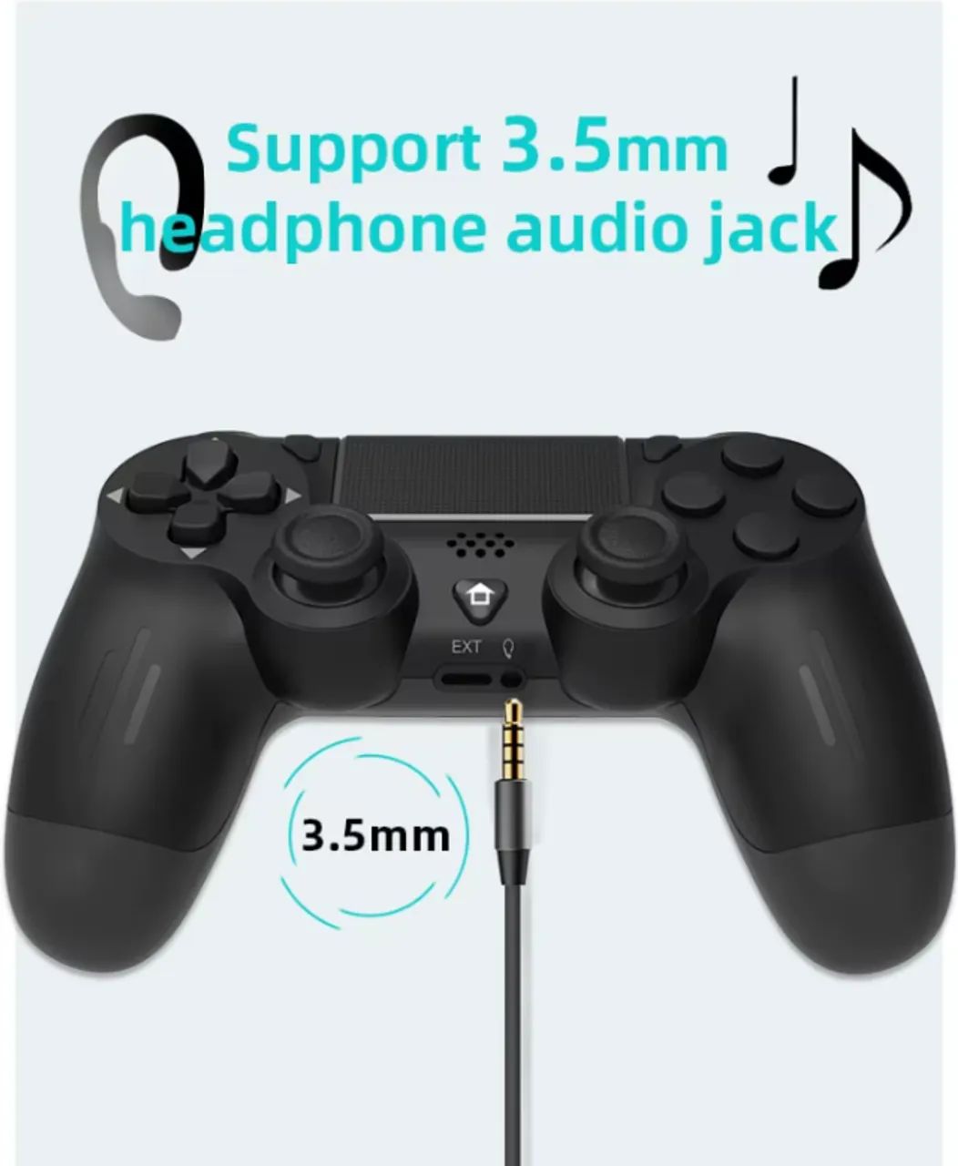 controle ps4 sem fio  - Foto 4
