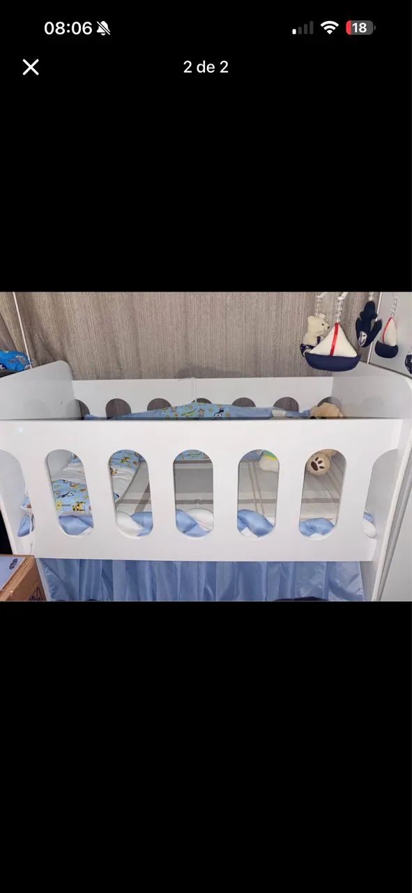 Mini berço  - Foto 2