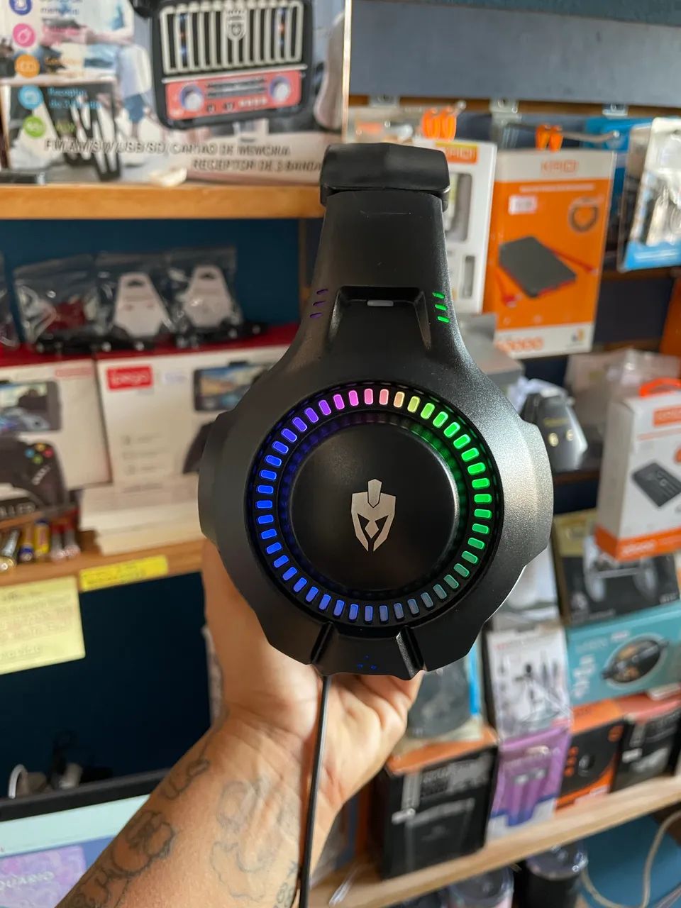 Fone gamer rgb  - Foto 2