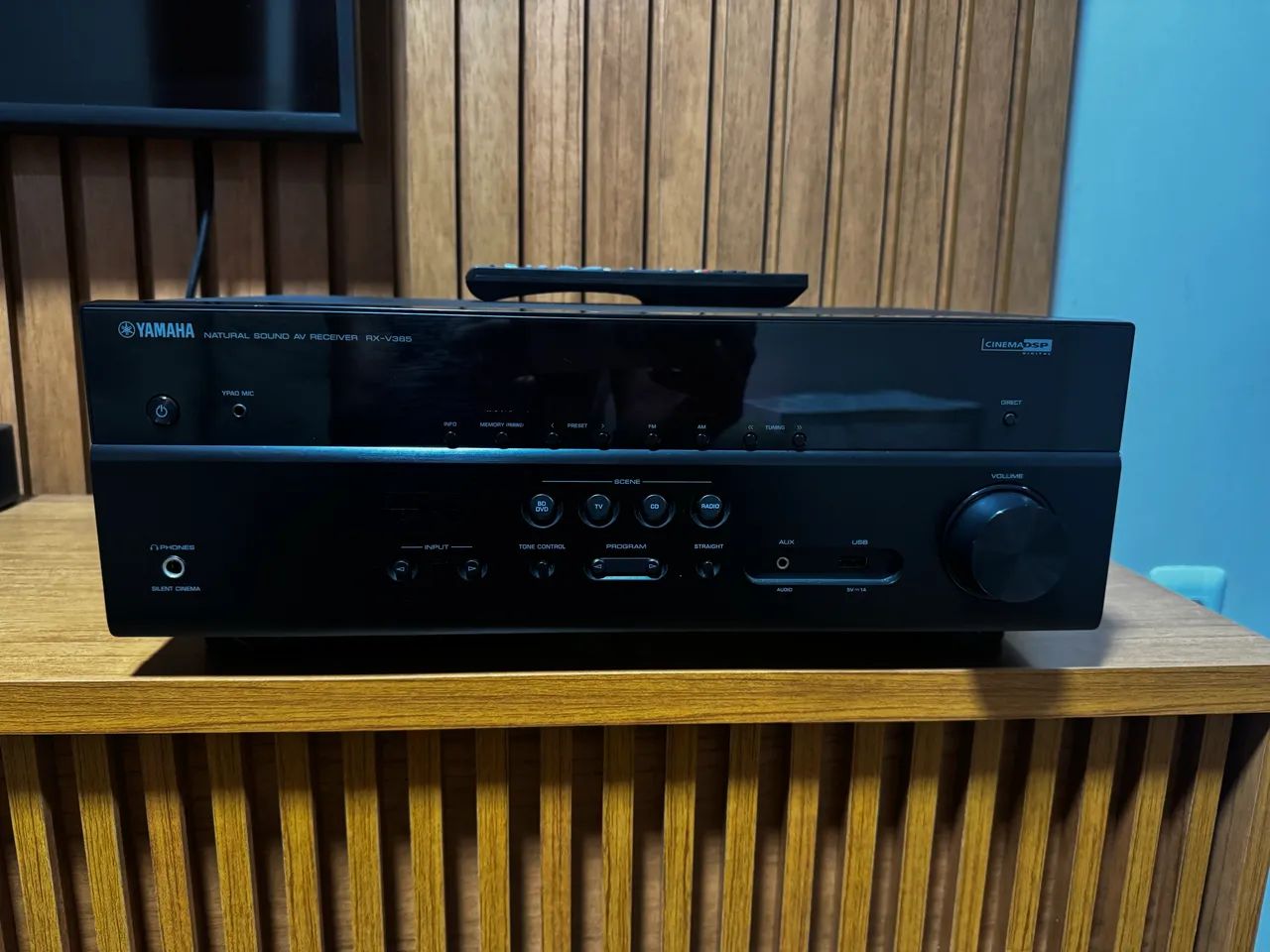 Receiver YAMAHA Rx V385 - Aparelhos de Som - Vila Praiana, Lauro
