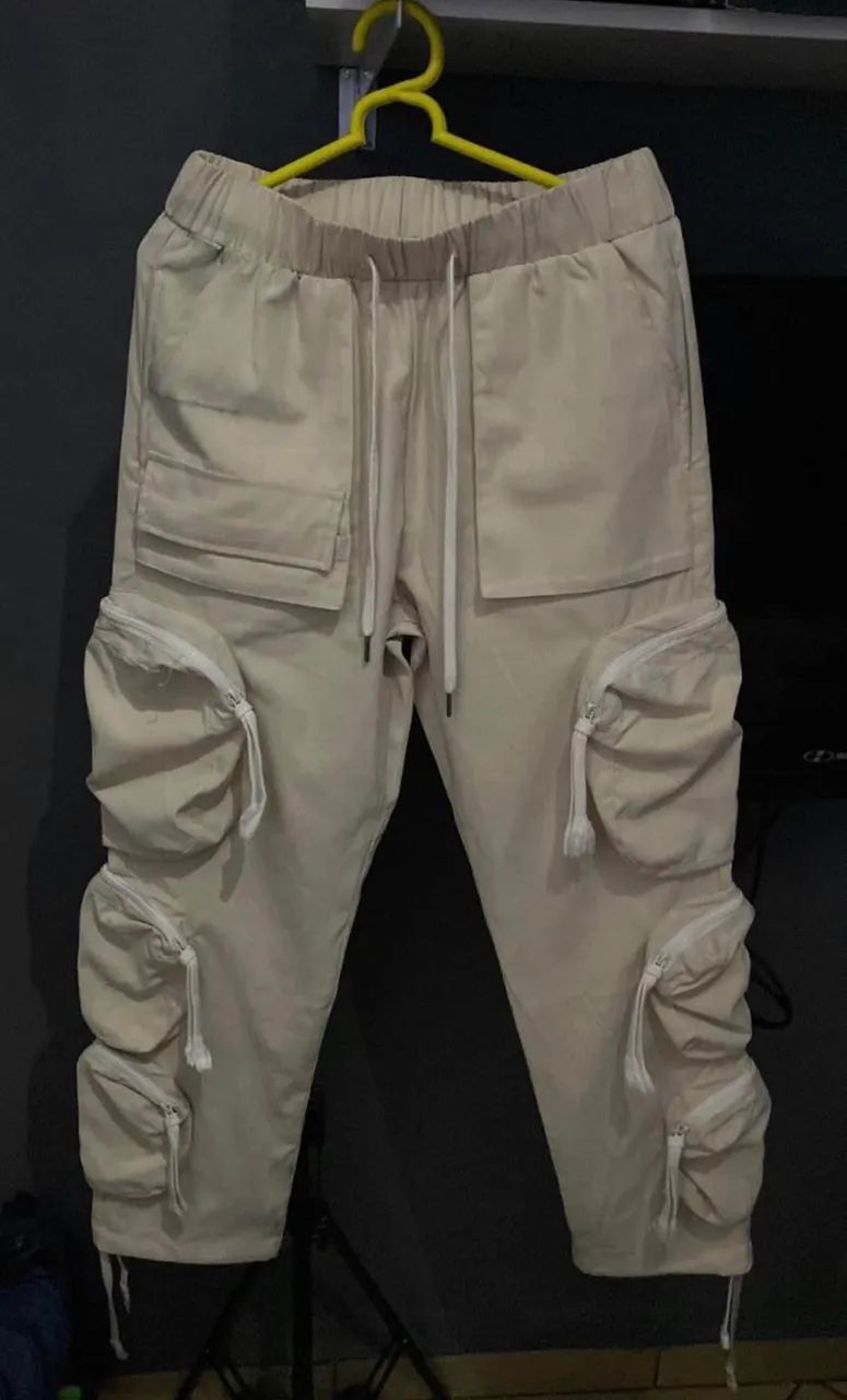 Calça cargo Bege Travis Scott  - Foto 3