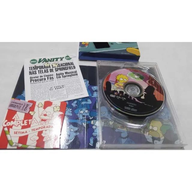 DVD Box Quadruplo Os Simpsons - A 7ª Temporada Completa - Edição Para Colecionador (23955) - Foto 3