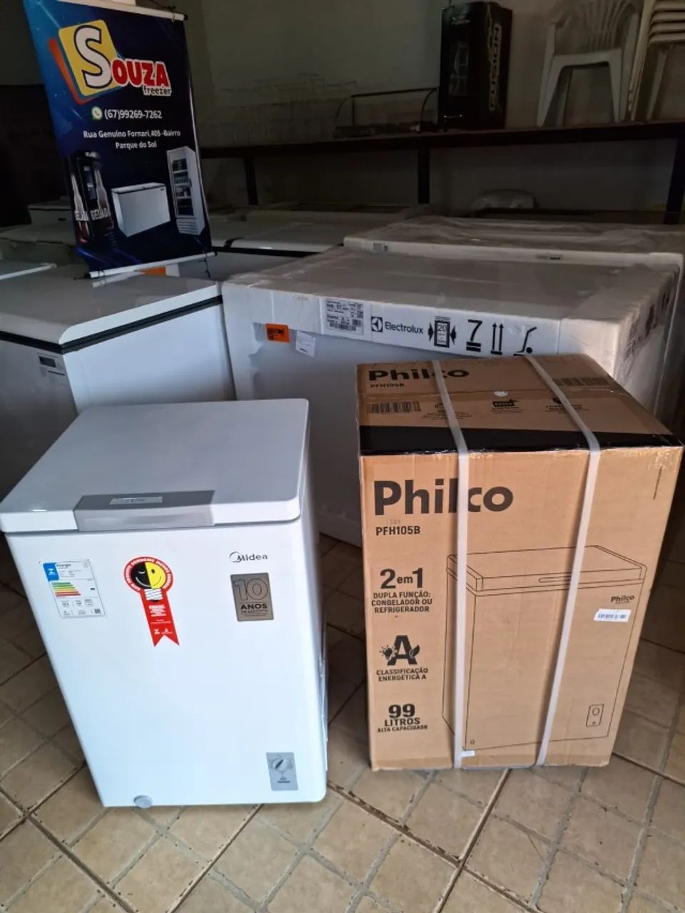 Freezer Novos na caixa  - Foto 4