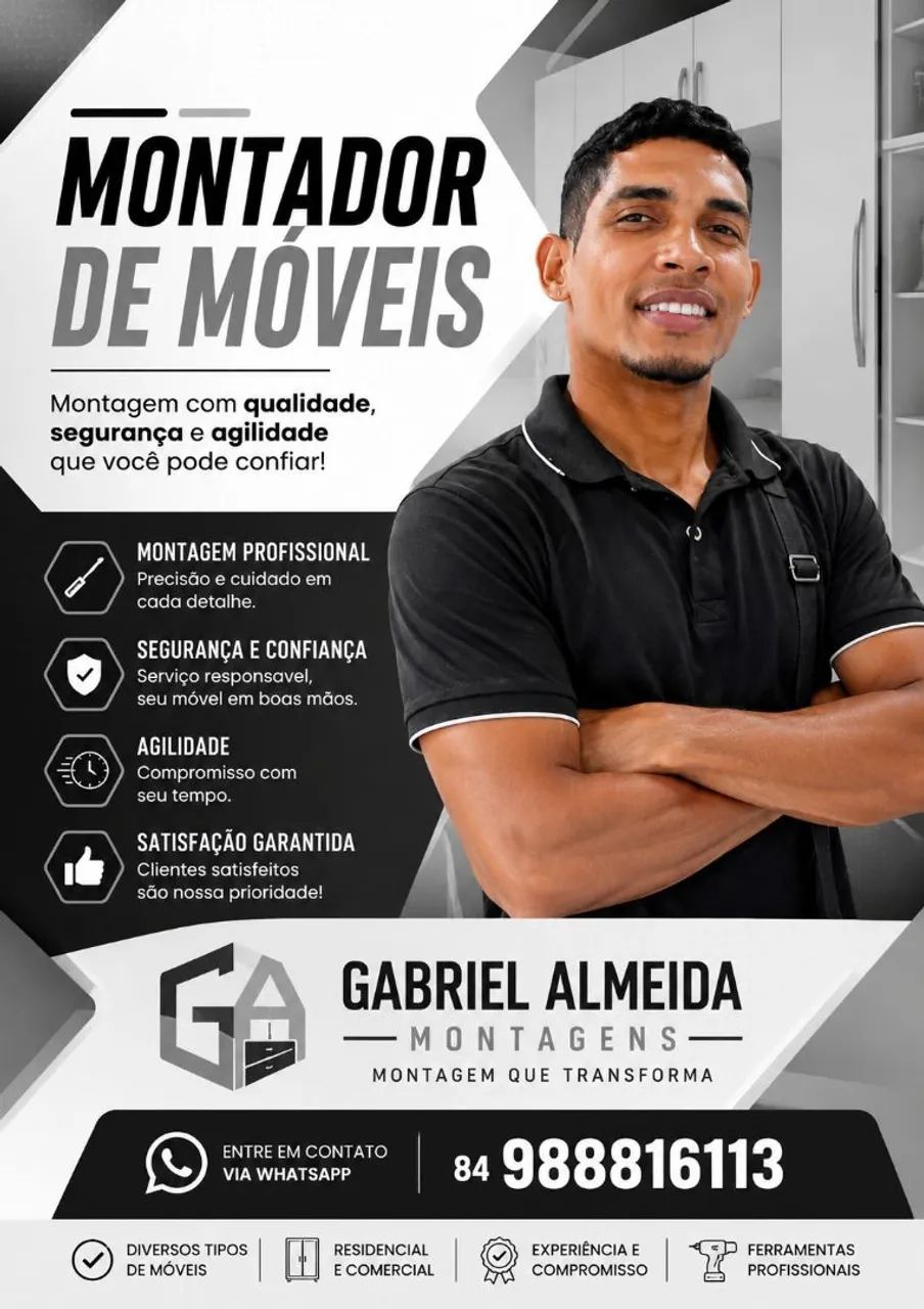 Montador de móveis em geral 