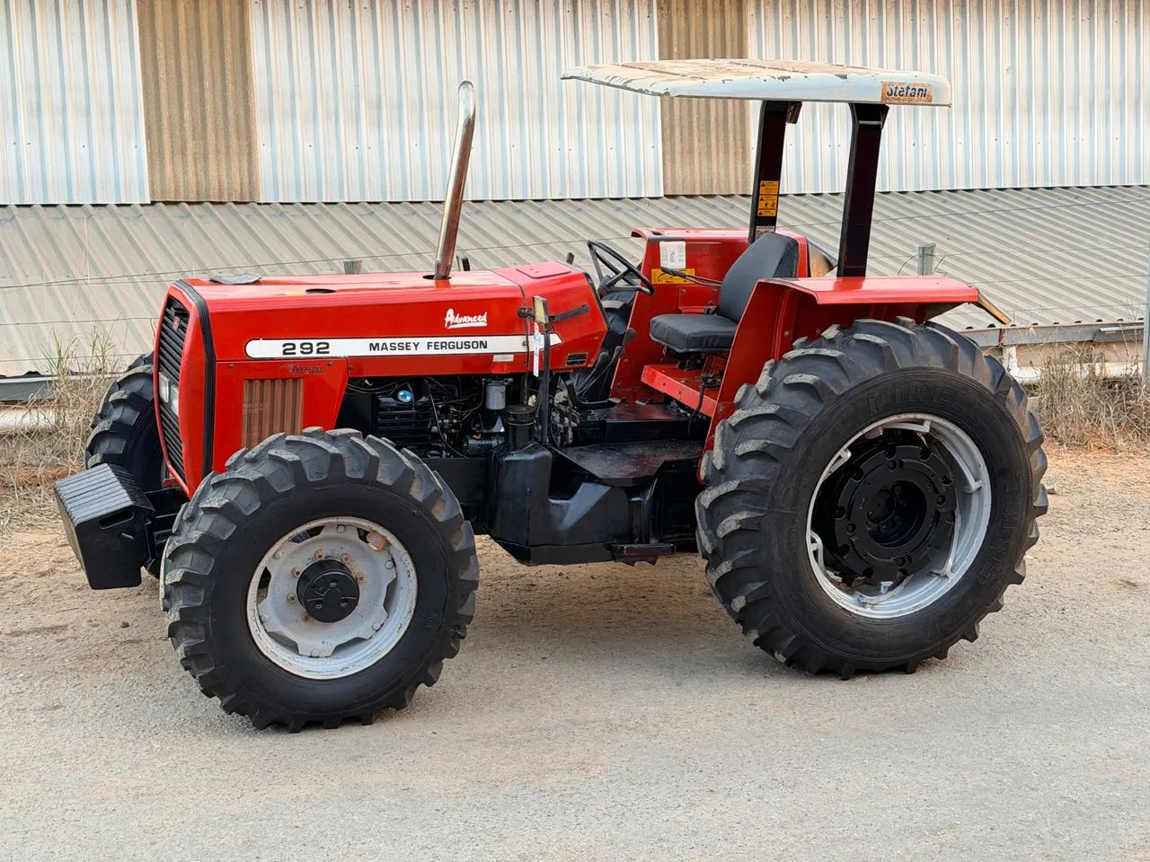 Trator massey 292 advanced 