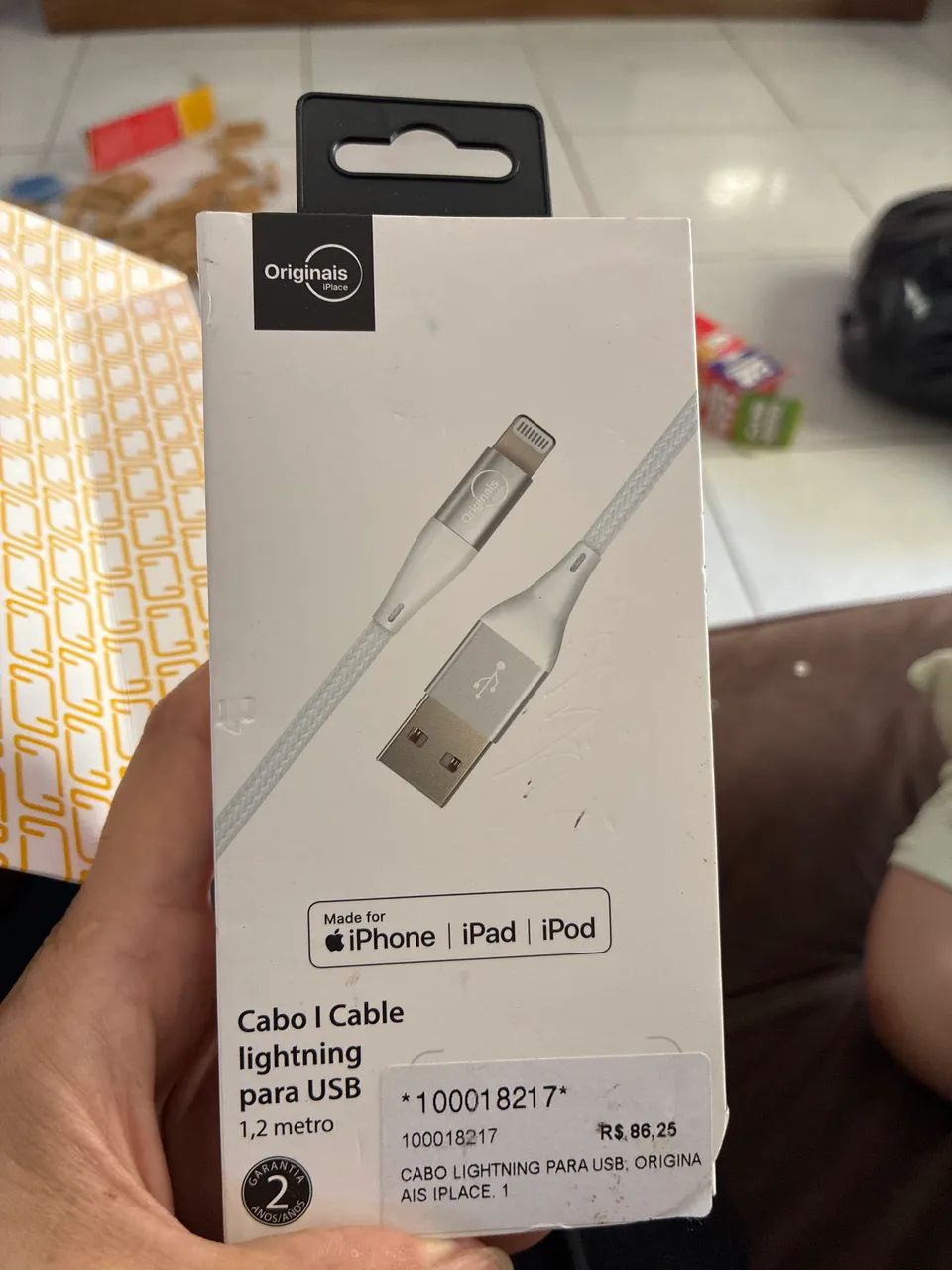 Carregador iPhone 