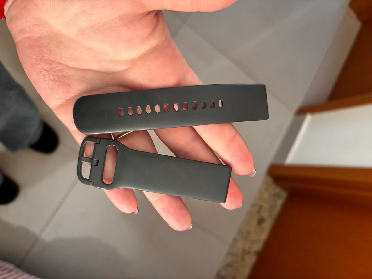 Amazfit Bip 5 - Pouco uso + 2 pulseiras + caixa - Foto 5