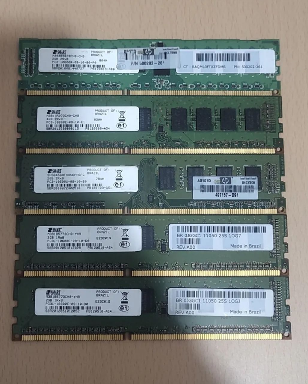 Lote de Memorias DDR2 e DDR3 - Foto 4