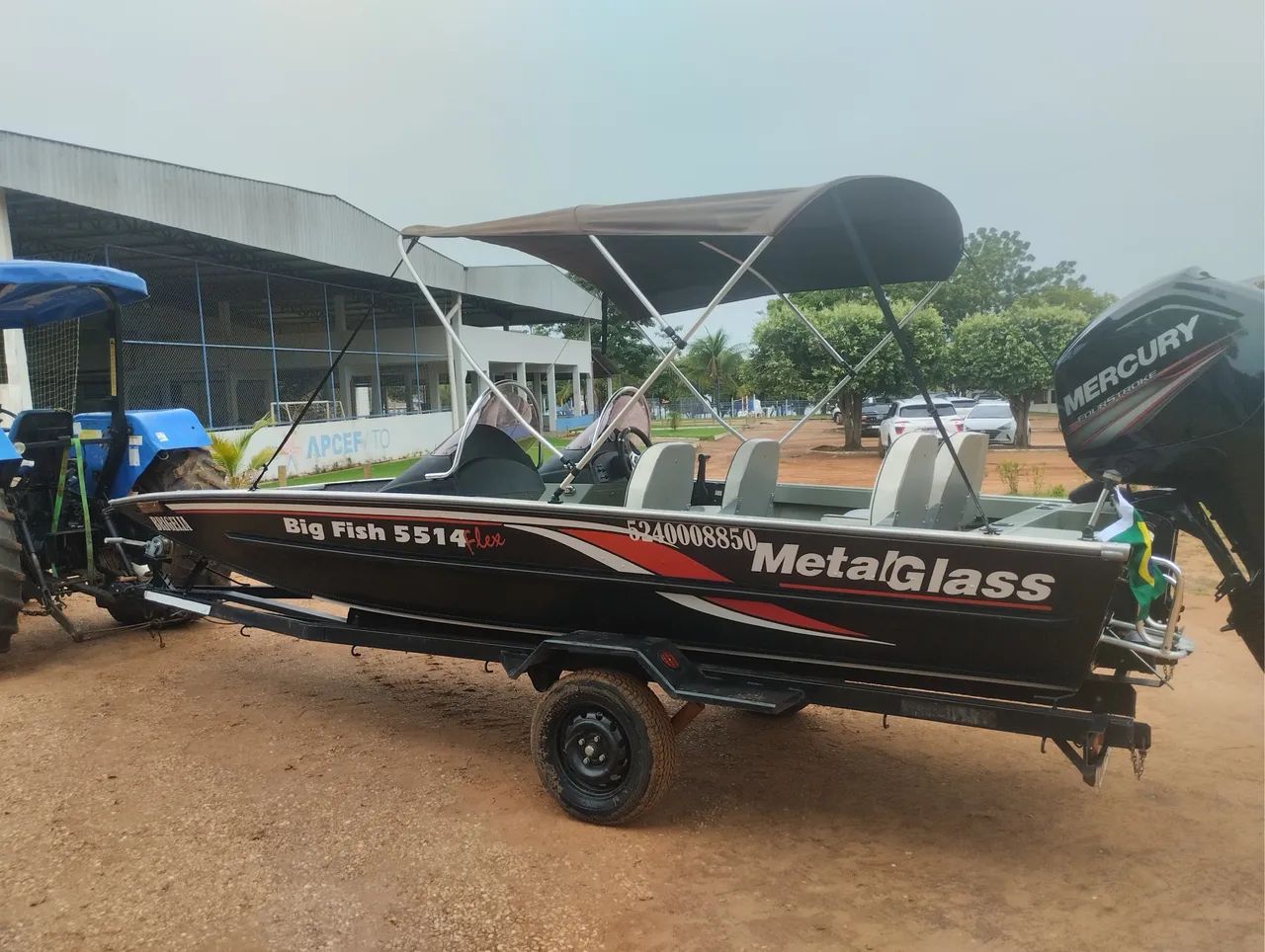 Lacha barco MetalGlass BigFish 5514 Flex - Foto 2