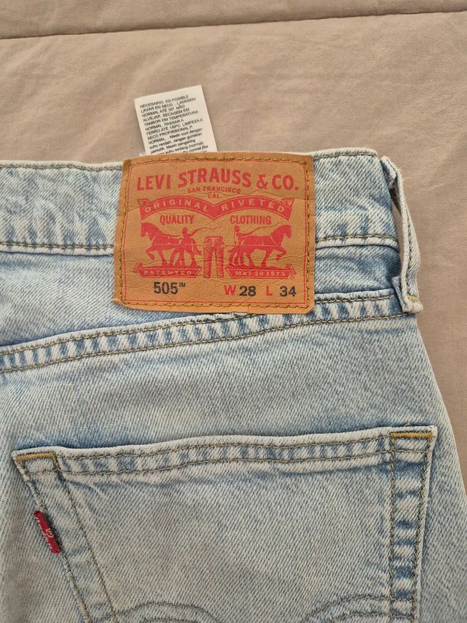 Calça levis 505 original - Foto 3