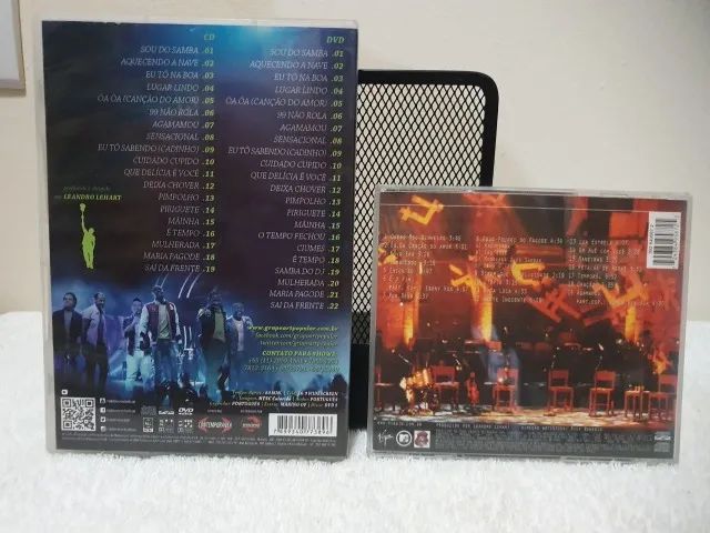Lote com CDs discografia Art Popular com 2 CDs e 1 DVD - Foto 2