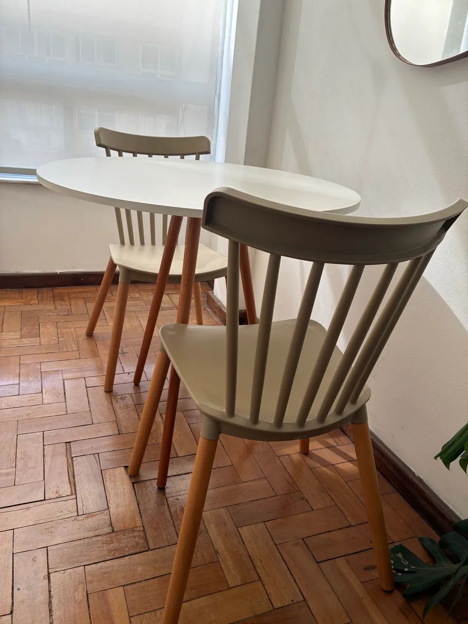 Conjunto de jantar mesa com 2 cadeiras - Foto 5