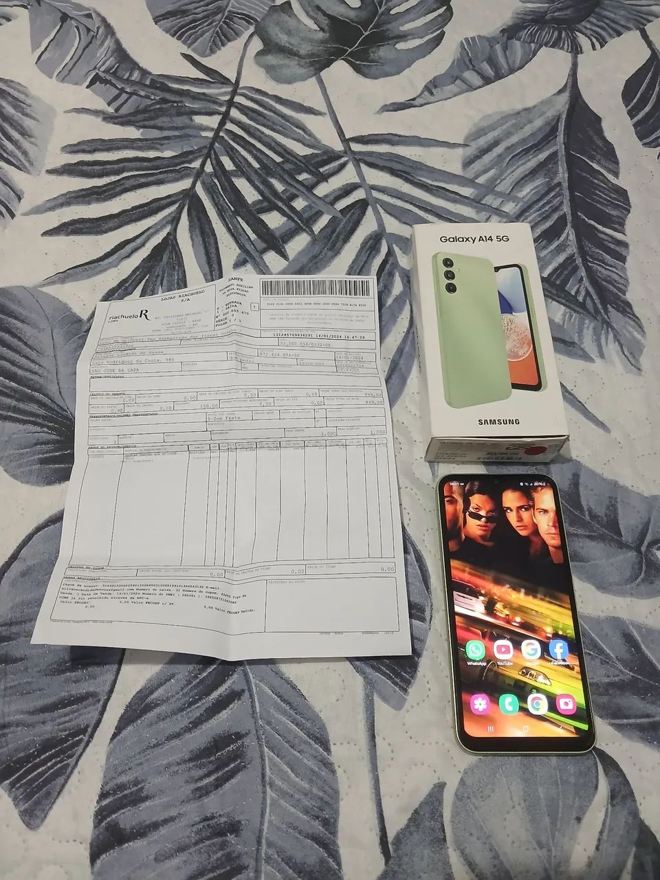 Celular Samsung A14 5G leia !!!!