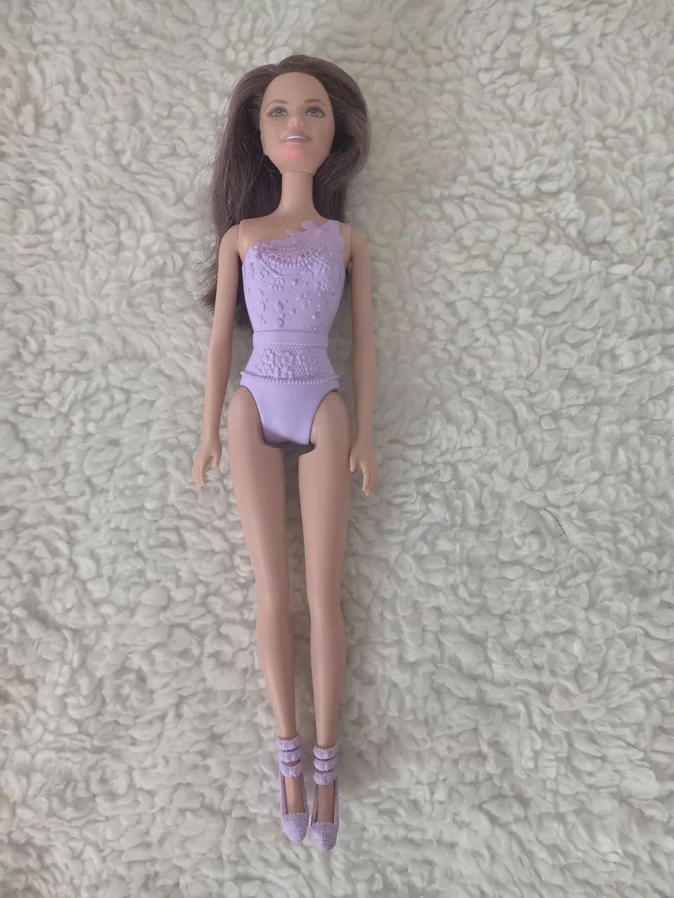 BONECA Barbie Bailarina Original - Collant Roxo - Foto 3