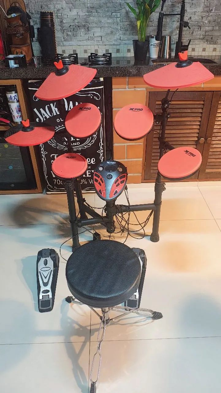 Bateria eletrônica X-Pro percussion 