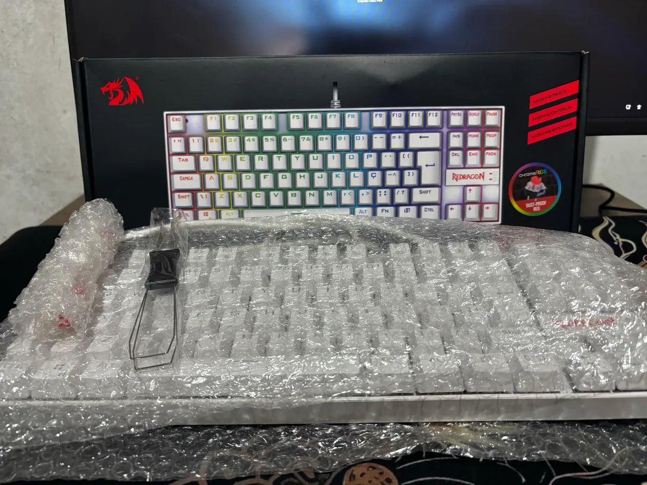 Teclado Redragon + Mouse Fortrek 