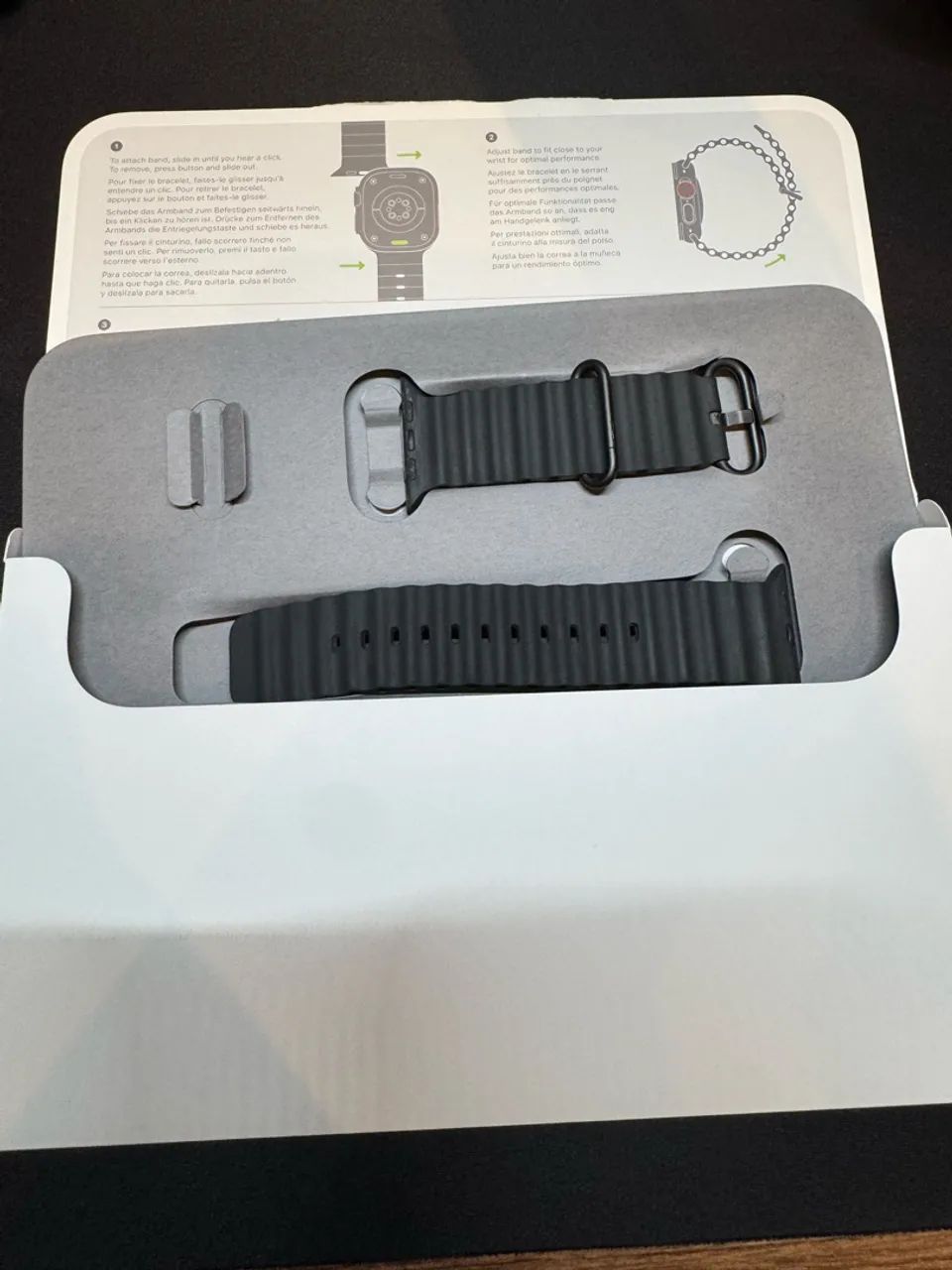 Pulseira Apple Watch Ultra preta 