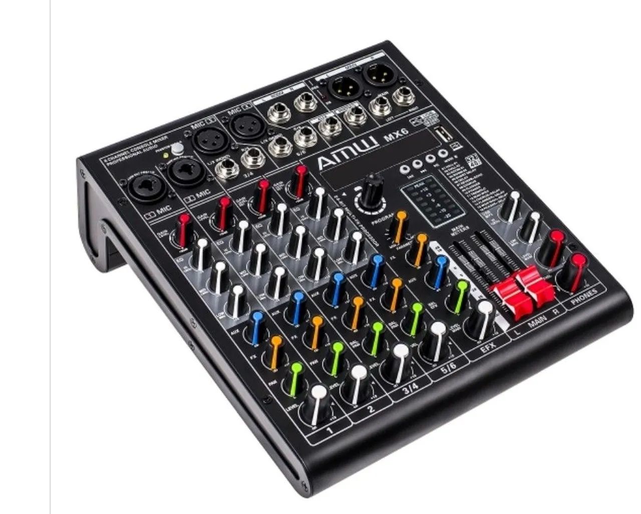 Mesa som amw 6 canais com bluetooth+USB  - Foto 4