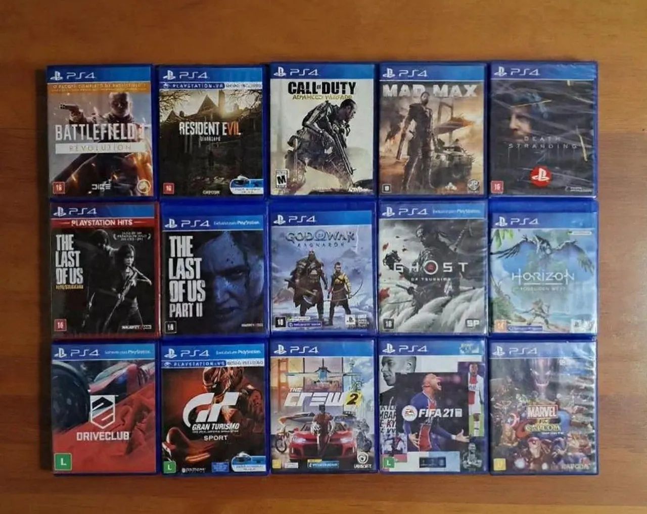 Jogos de ps4 original 