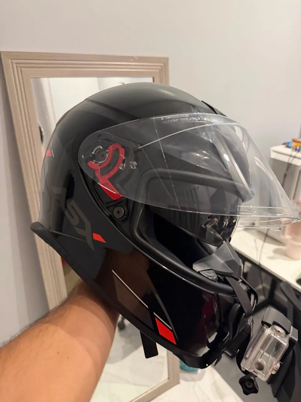 Capacete Asx Eagle Sv Solid - Foto 2