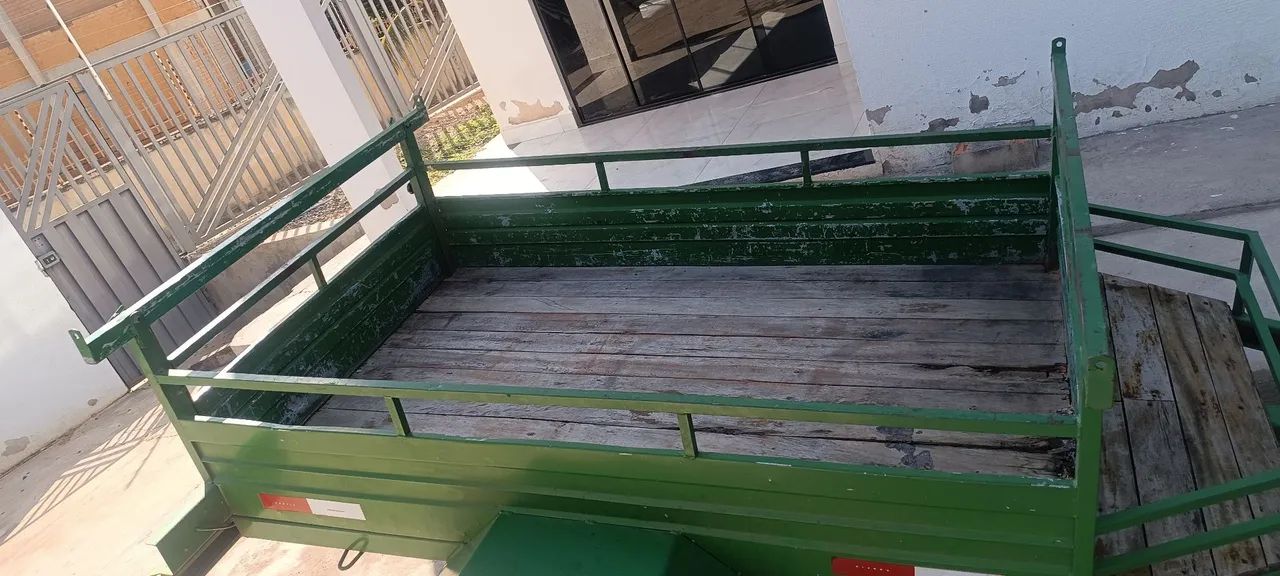 CARRETINHA 1,90M X 1,20M DOCUMENTADA E EMPLACADA - Foto 2