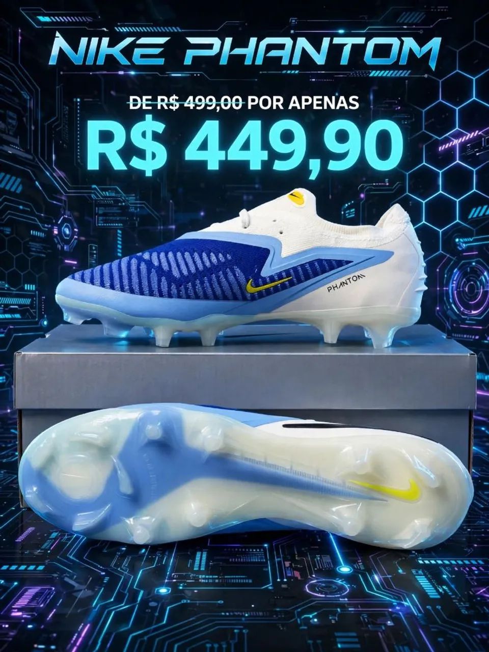 CHUTEIRA CAMPO NIKE PHANTOM  - Foto 4