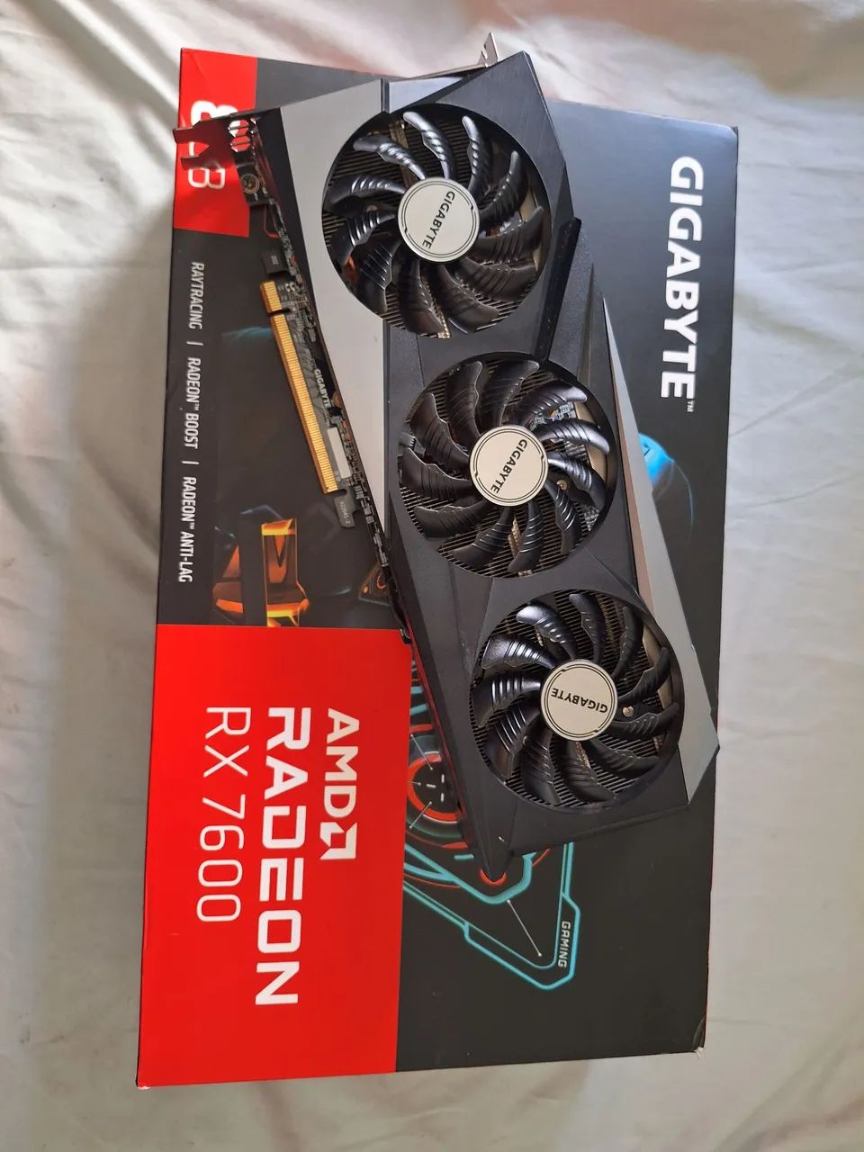 Plaxa de video Rx 7600 